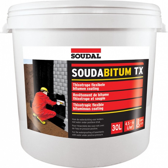 SOUDAL HIDROIZOLACIJA SOUDABITUM TX DFE 30L
